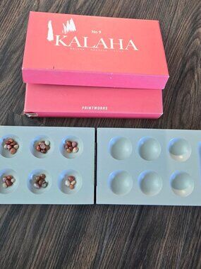 KALAHA Mancala Game NEW IN BOX Opened All Intact